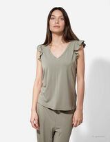 Top - Delež viskoze - svetlo zelena