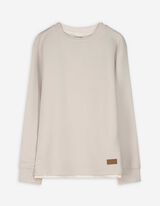 Langarmshirt - Oversized Fit - beige