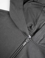 Felpa aperta - Loose Fit - grigio scuro