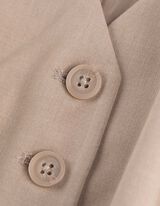 Weste - einfarbig - grau