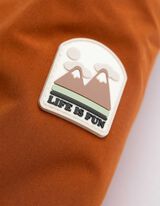 Parka - Fényvisszaverő - barna