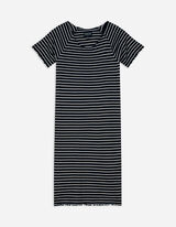 Dolga majica - Poudari postavo - crna