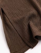 Pantalon - Longueur normale - Brun