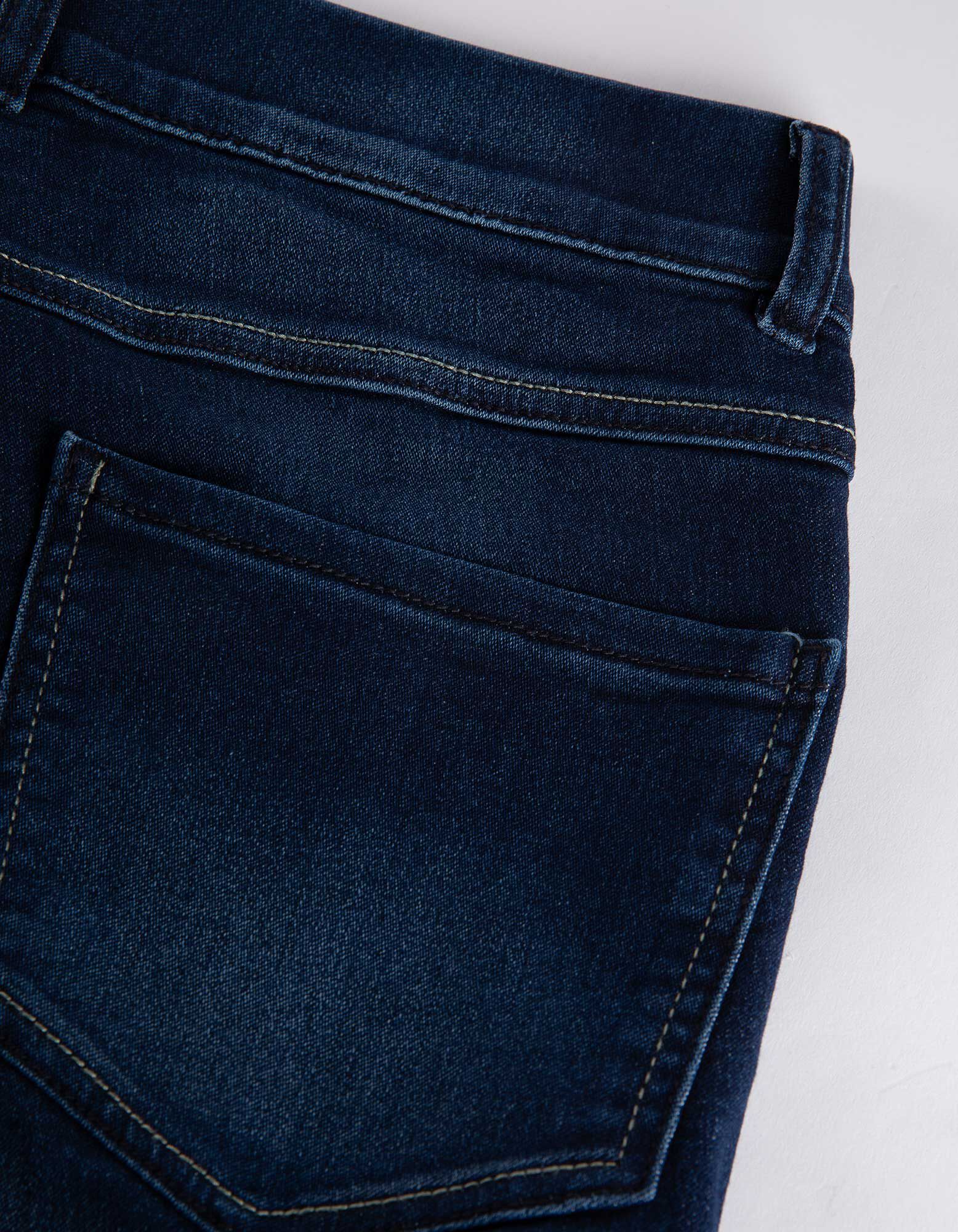 Jegging - Riemlussen - donkerblauw - Takko Fashion