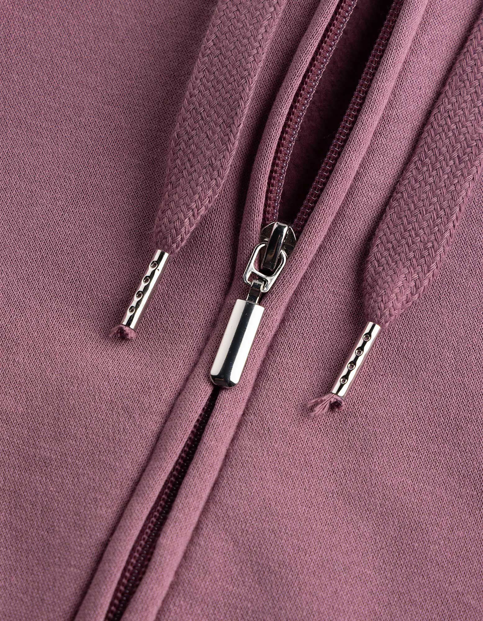 Sweatjacke - Regular Fit - Flieder