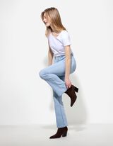Jeans - Bootcut Fit - hellblau