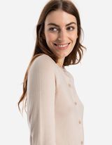 Gebreid vest - LENZING&trade; ECOVERO&trade; - beige