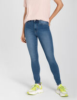 Džínsy - Účinky prania - modra