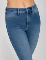 Džínsy - Účinky prania - modra