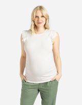 Póló - Kismama ruházat - feher