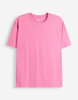 T-shirt - Coupe oversize - rose
