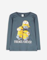 Maglia a manica lunga - Minions - blu scuro