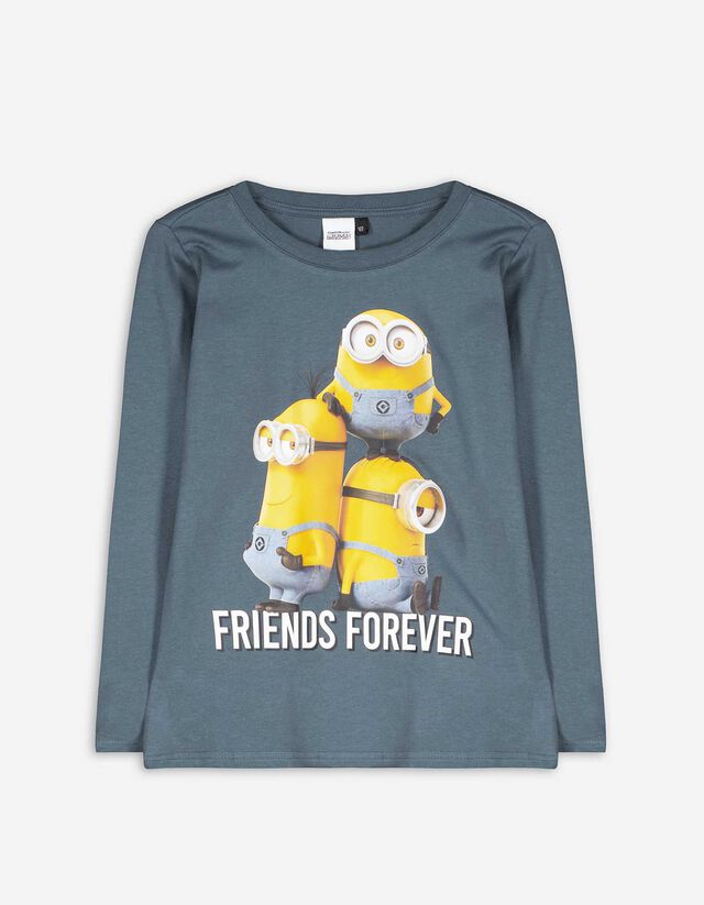 Maglia a manica lunga - Minions - blu scuro