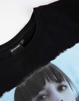 P&oacute;l&oacute; - Nyomott minta - fekete