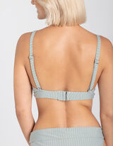 Bikini gornji deo - Pruge - zeleno