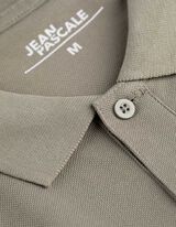 Poloshirt - Knopfverschluss - hellgrün