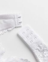 Push-up grudnjak - uz jamčevinu - bijela