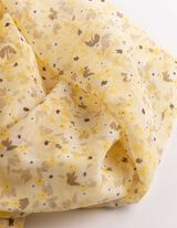 Colsjaal - Print all-over - lichtgeel