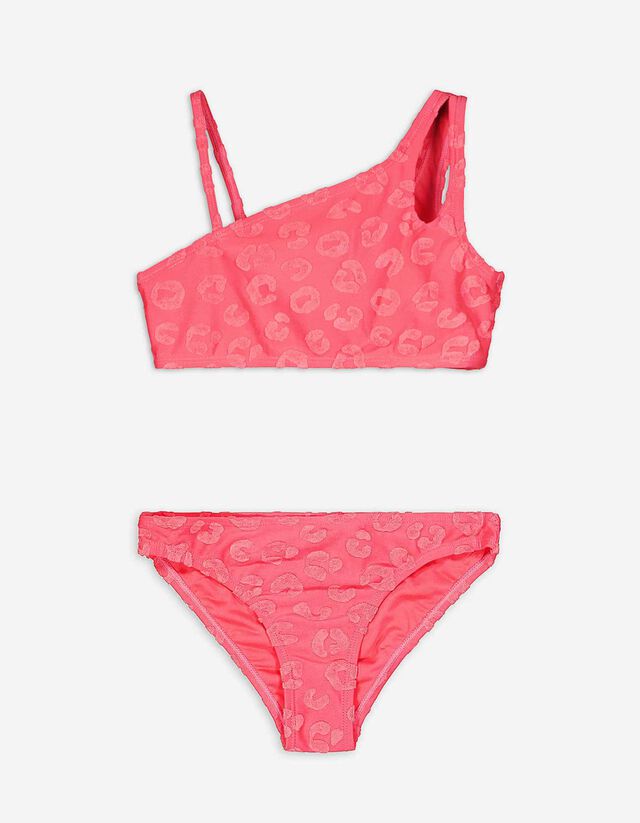 zestaw góra i dół od bikini - Poliester z recyklingu - rozowy