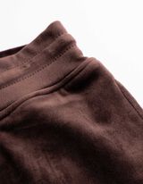 Hlače - &scaron;iroka noga - tamno smedja