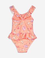 Badeanzug - Strukturiertes Material