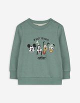 Set aus Sweatshirt und Hose - Mickey & Friends - türkis