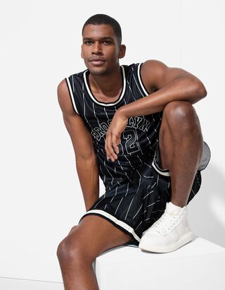 Tanktop - Mesh - schwarz