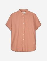 Camicia - Misto lino - marrone chiaro