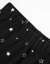 Broek - Sweatstof - zwart