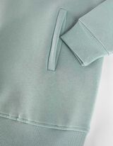 Felpa con cappuccio - Statement - turchese