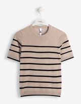 Pullover - Feinstrick - Beige