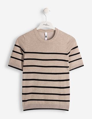 Pullover - Feinstrick - Beige