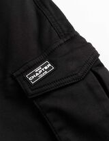 Cargo broek - Met stretch - zwart