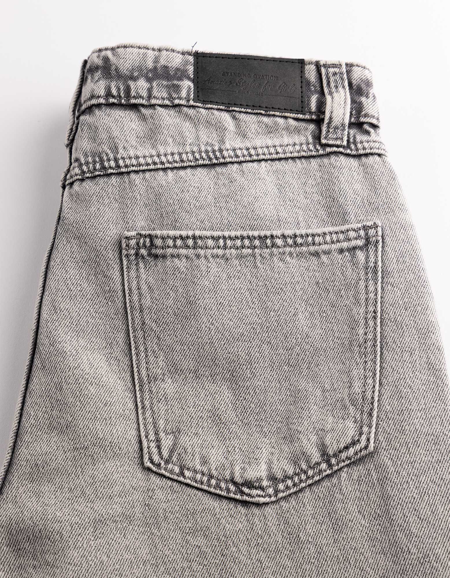 Jean - denim gris - Gris