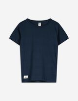 T-Shirt - einfarbig - dunkelblau