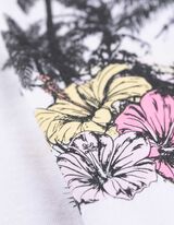 T-Shirt - Stickerei - weiß