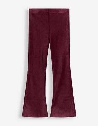 Hose - Cord - Dunkelrot