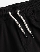 Cargo broek - Met stretch - zwart