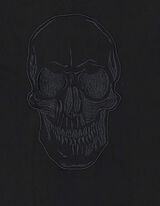 T-shirt - Broderies - Noir
