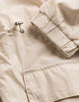 Outdoorjacke - einfarbig - wei&szlig;