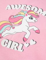 Suknelė - Blizgus paveikslėlis - ryskiai rozinis