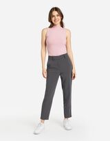 Top - Geribde structuur - roze