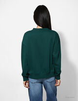 Mikina - Aplikácia - zelena