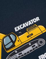 T-shirt - Stampa frontale - blu scuro