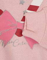 Pulover - Potisk - roza