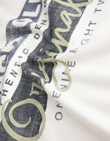 T-shirt - Druk z przodu - bialy