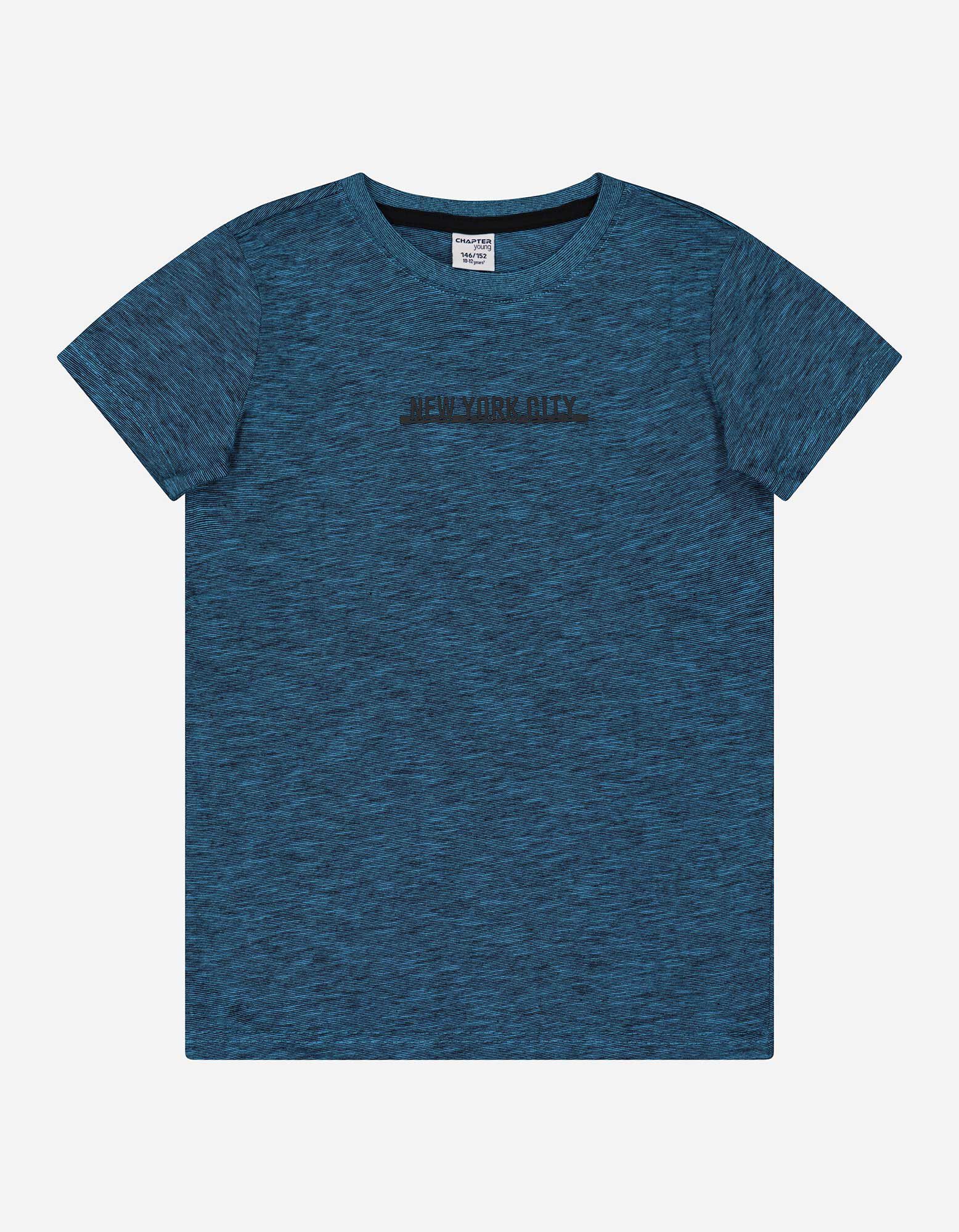 T-shirt - Tekstprint - zwart