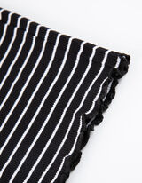 Dolga majica - Poudari postavo - crna