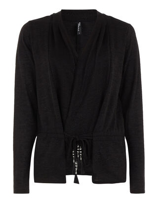 Damen Cardigan mit Zierquasten&nbsp;