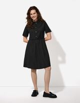 Bluza-haljina - crno